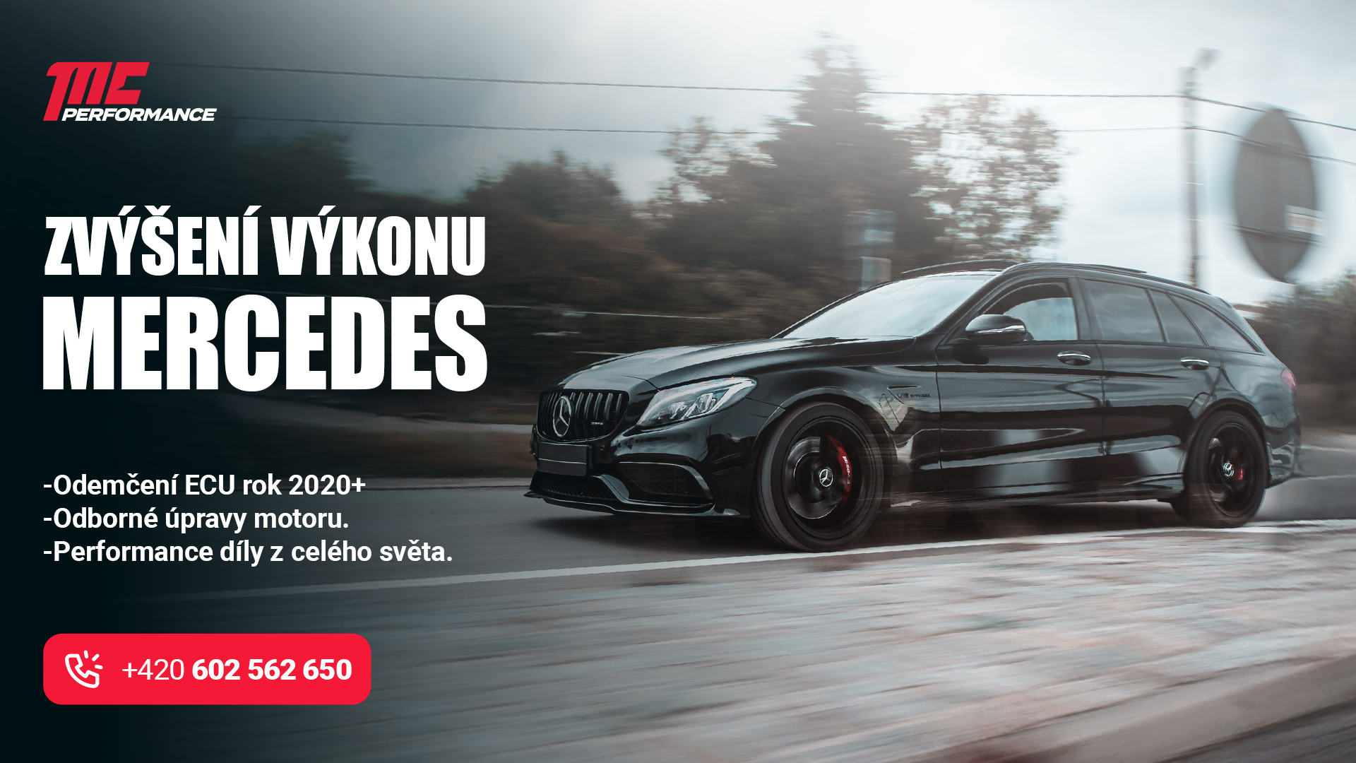 Zvýšení výkonu Mercedes
