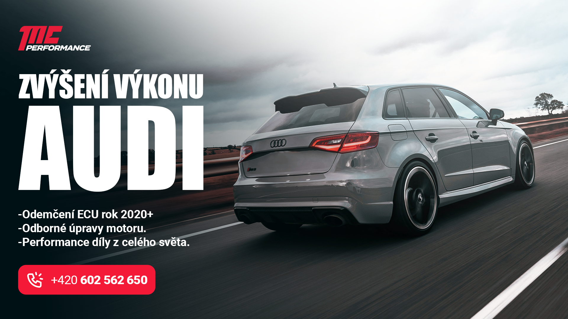 Zvýšení výkonu AUDI
